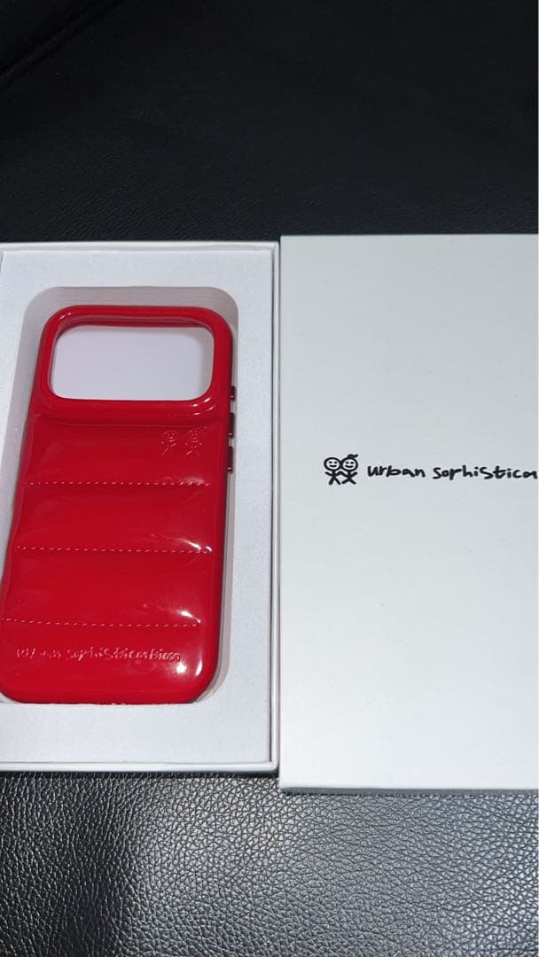urban sophistication iPhone17proケース レッド
