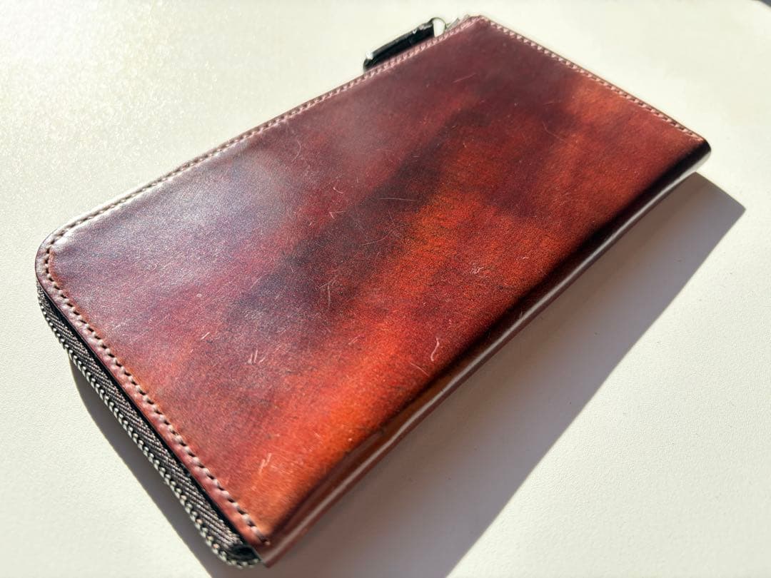 three2four LIZ ホーウィンコードバン marbled No.8