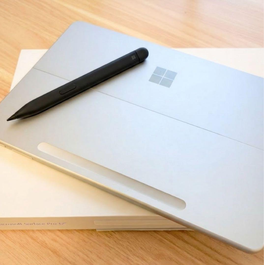【開封、試用のみ】Surface Pro 12インチプラチナ スリムペン2付き