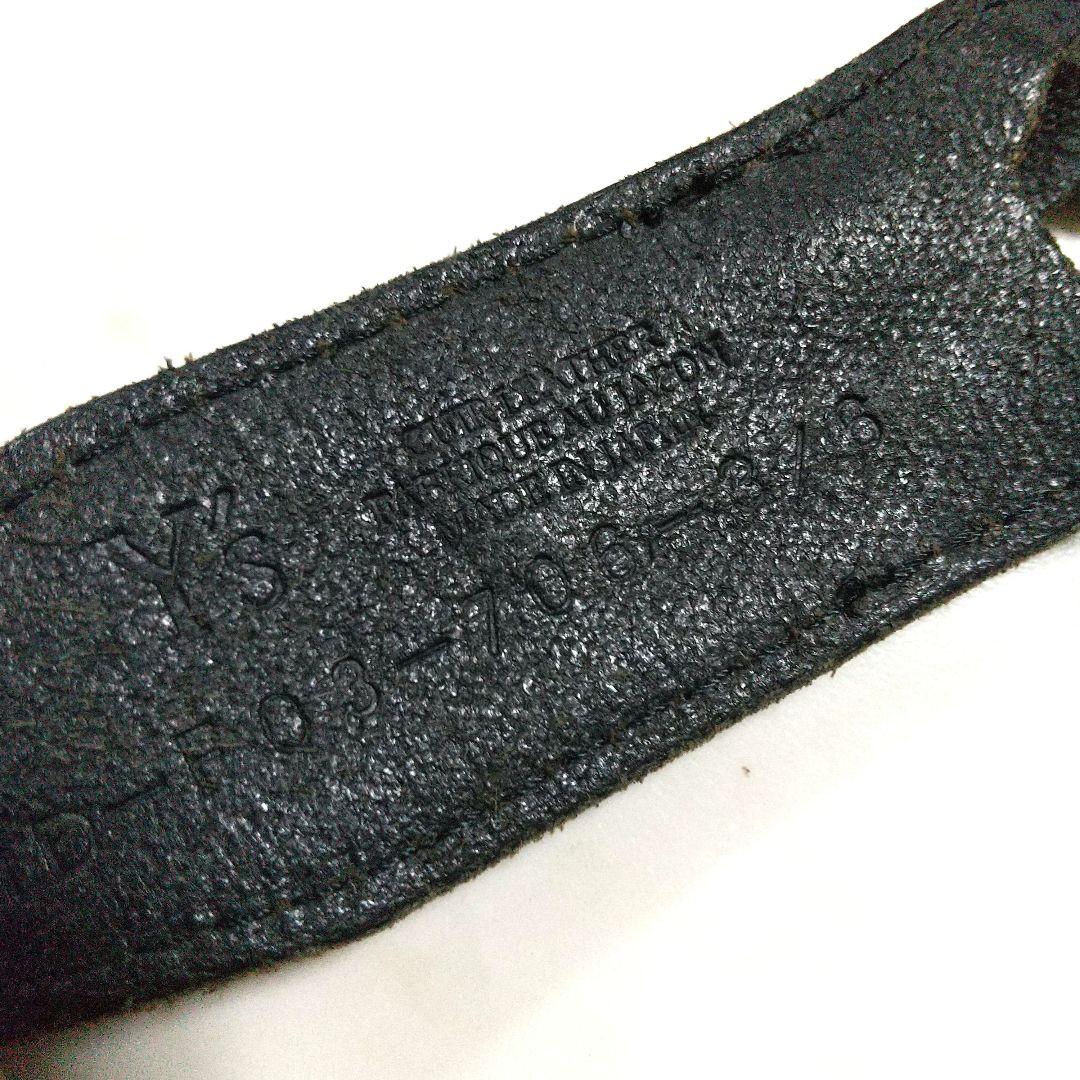 Y's ワイズ レア レザーベルト ヨウジヤマモト 日本製 上質レザー