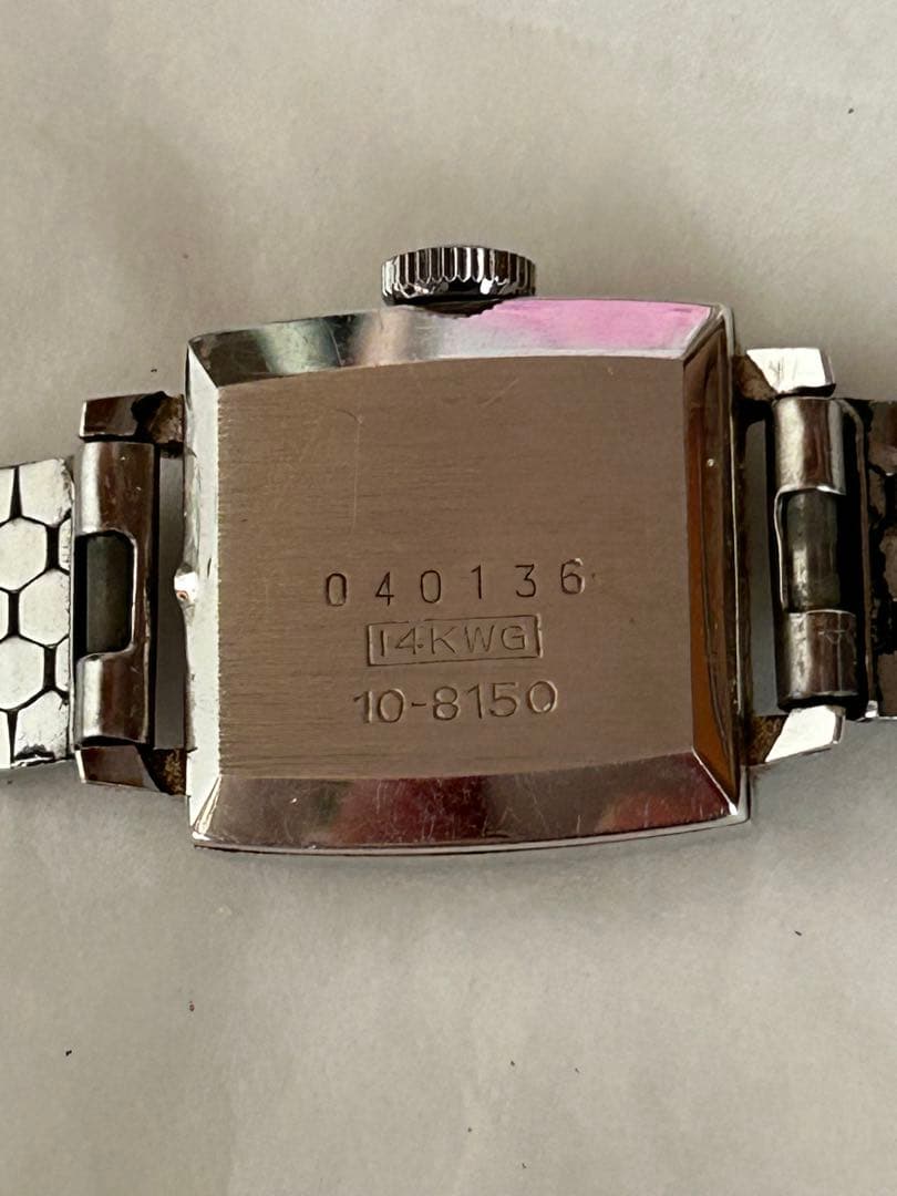 SEIKO solar 21jewels 14WG 昭和レトロ品