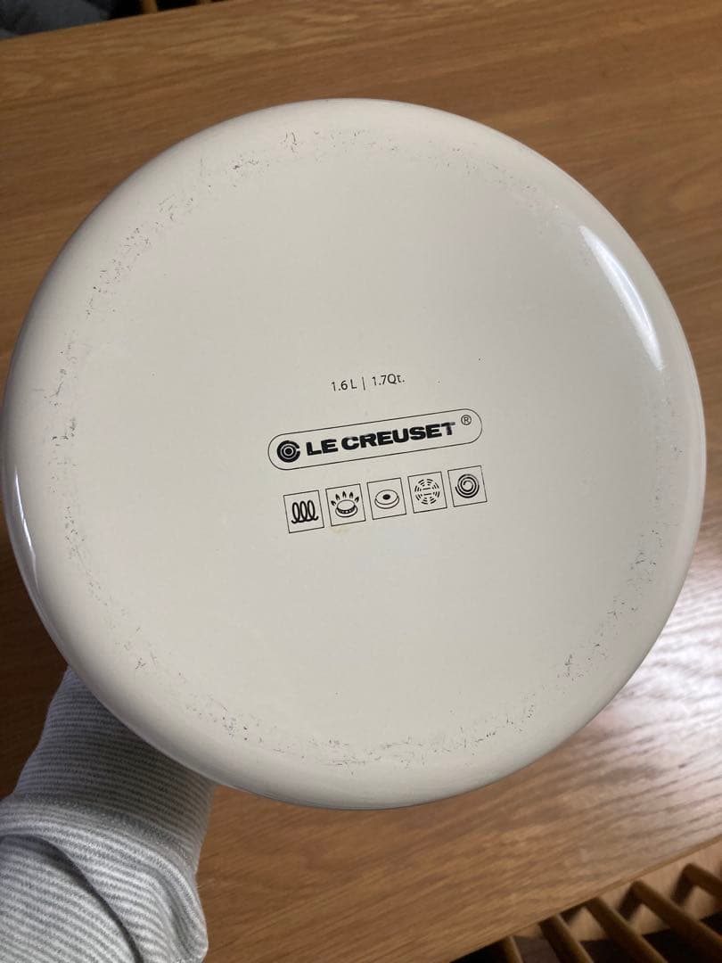 【中古品】ル・クルーゼ　ピーコックグリーン　ケトル ピーコック（グリーン）レトロ