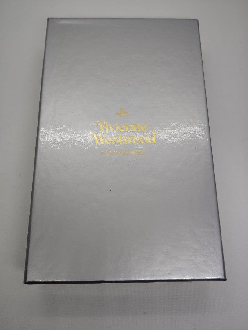 11/30までの特価！袋箱付き新品ヴィヴィアンウエストウッド長財布ダークグレイ