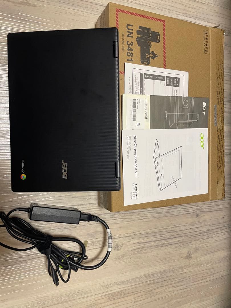 Chromebook本体 Acer Chromebook spin 511