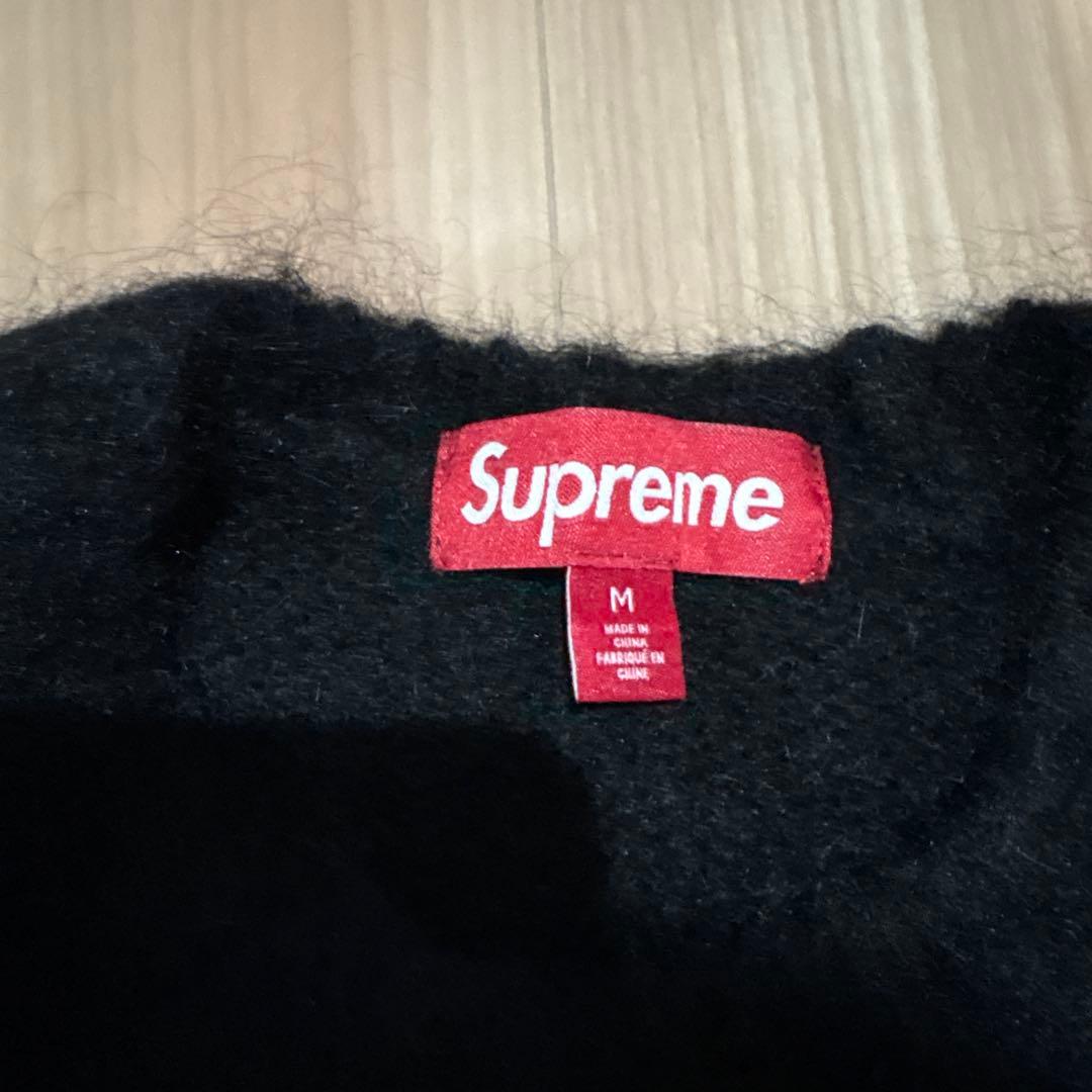 Supreme ブラック ニットセーター M