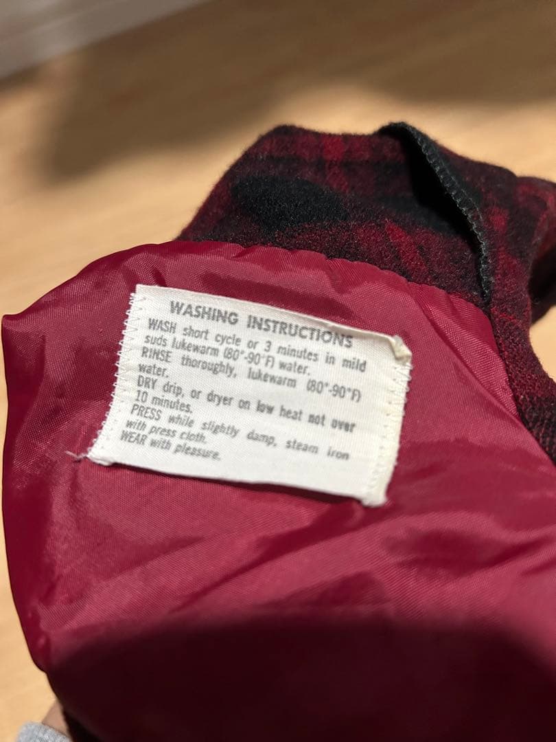 PENDLETON ウールチェックシャツ　60s