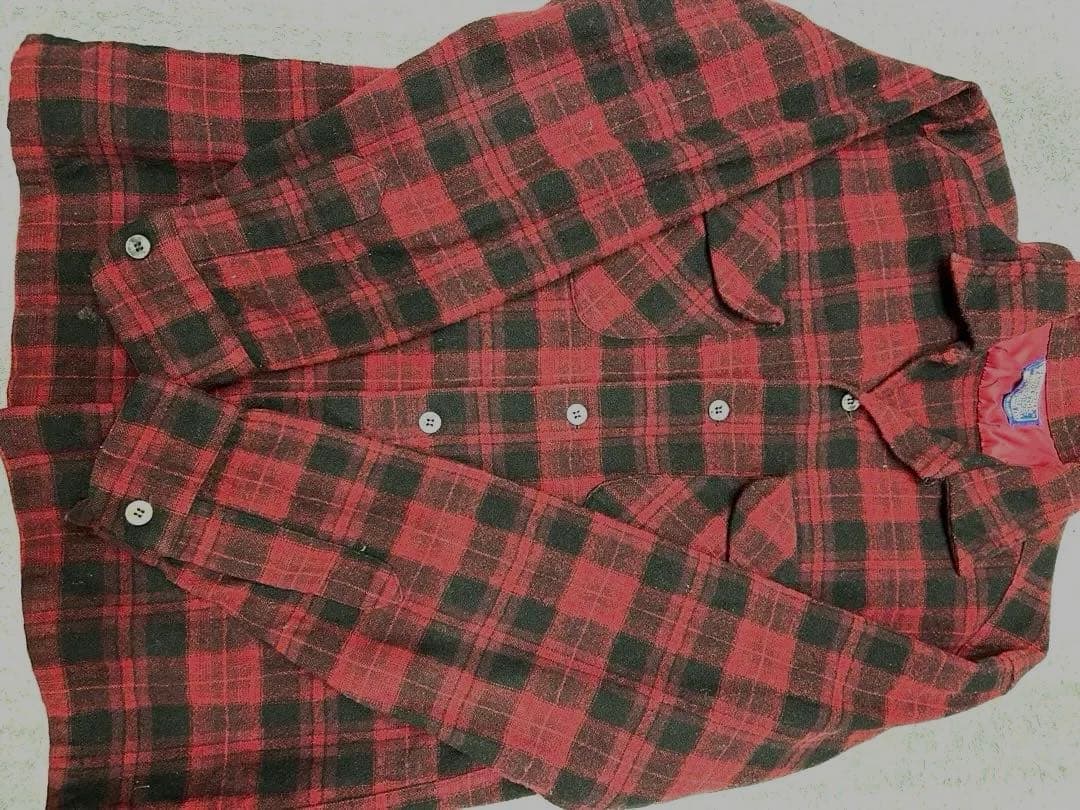 PENDLETON ウールチェックシャツ　60s