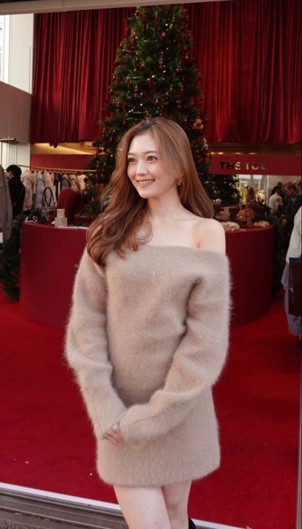 【美品】THETOE Richmond Angora Sweater S