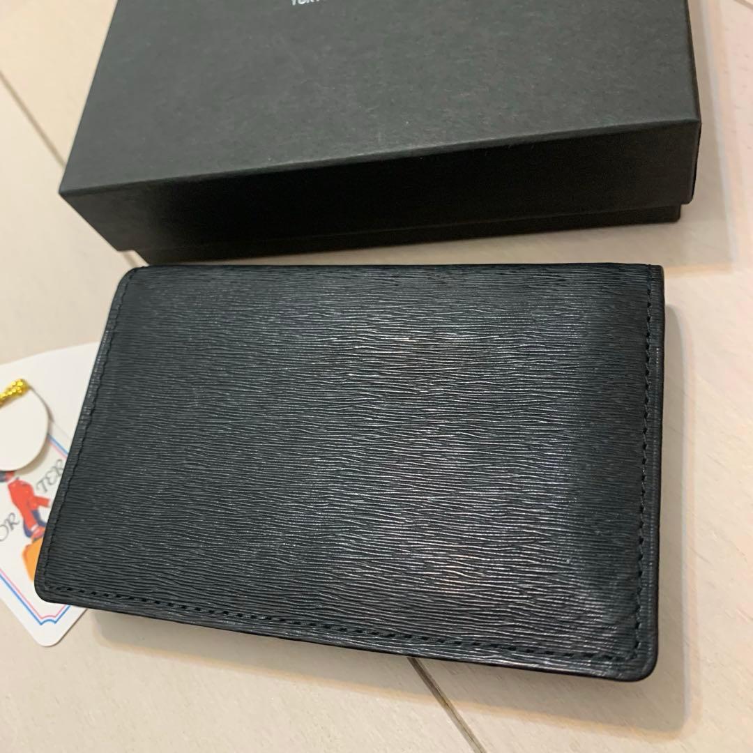 極美品　porter ポーター　名刺入れ　パスケース　黒　革