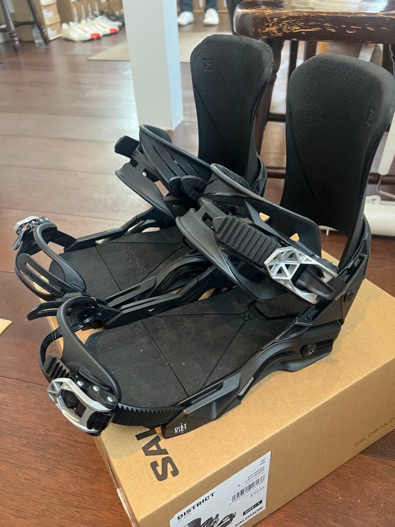 salomon district 2023 Lサイズ　トゥストラップ変更