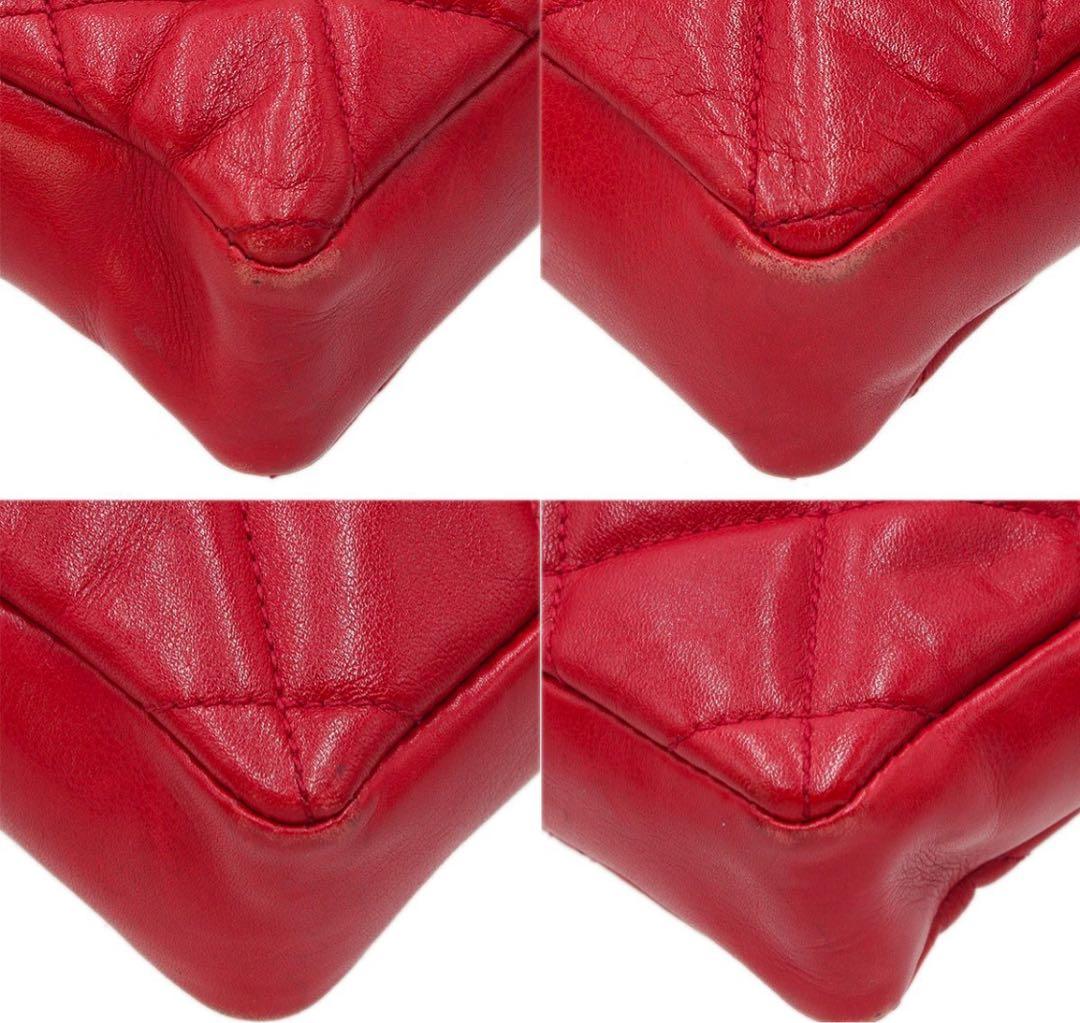 H2610 シャネル マトラッセ ココマーク ラムスキン ミニ ウエストポーチ