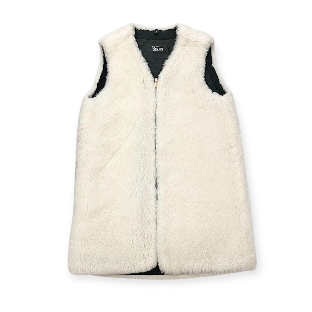 すみれリラクスreracsボアライナー付きモッズコート38