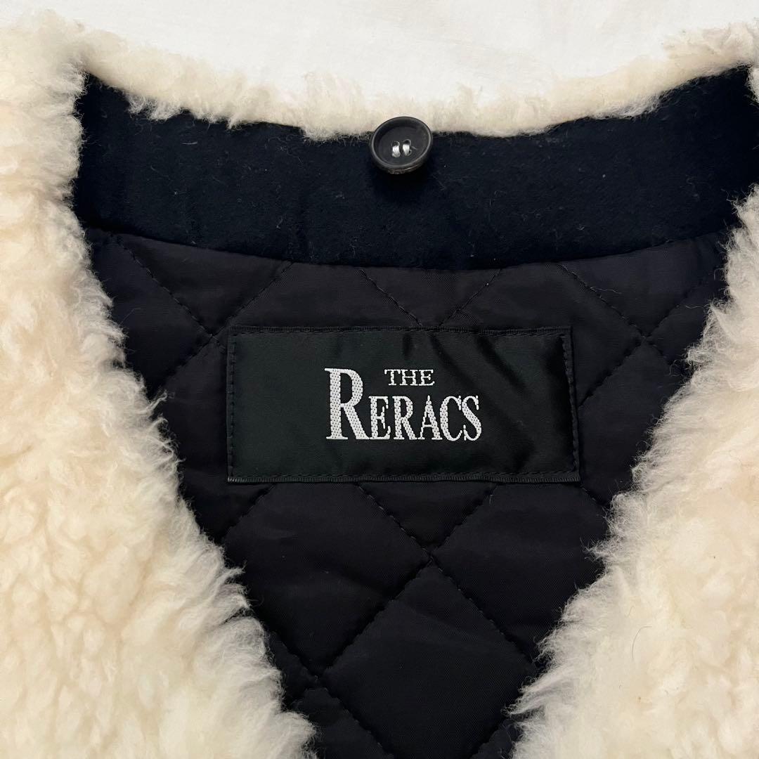 すみれリラクスreracsボアライナー付きモッズコート38