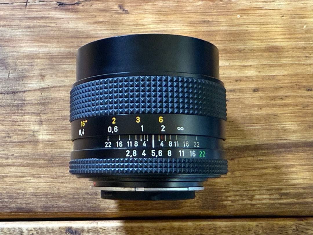 ヤシコン　carl zeiss distagin 28mm F2.8 MMJ