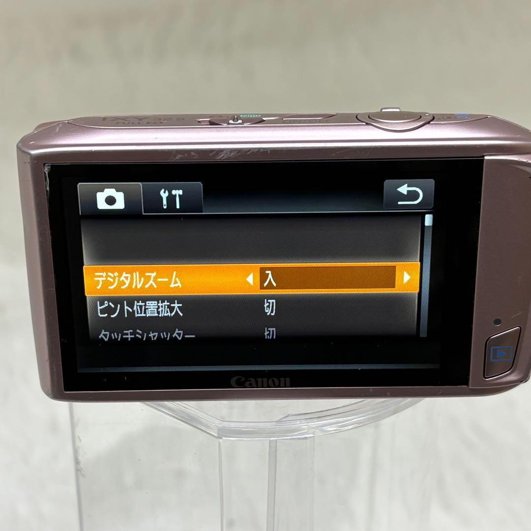 Canon カメラ　IXY 32S PC1682 ピンク コンデジ　動作品
