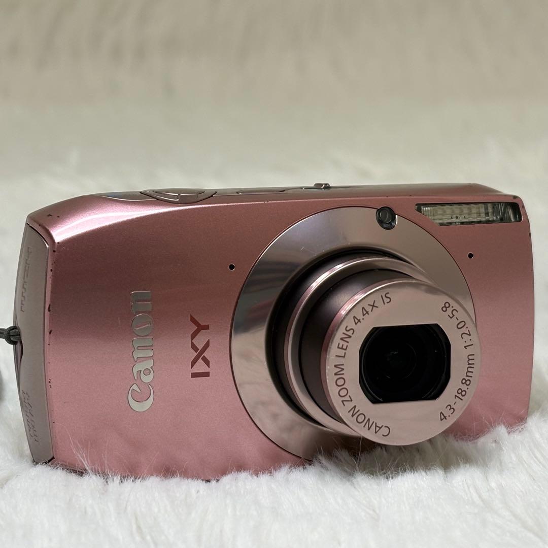 Canon カメラ　IXY 32S PC1682 ピンク コンデジ　動作品