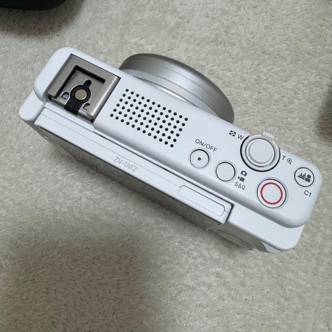 【美品】SONY ZV-1M2 ホワイト コンパクトデジタルカメラ