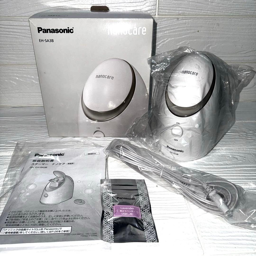 【新品未使用】Panasonic ナノケア フェイススチーマー EH-SA3B
