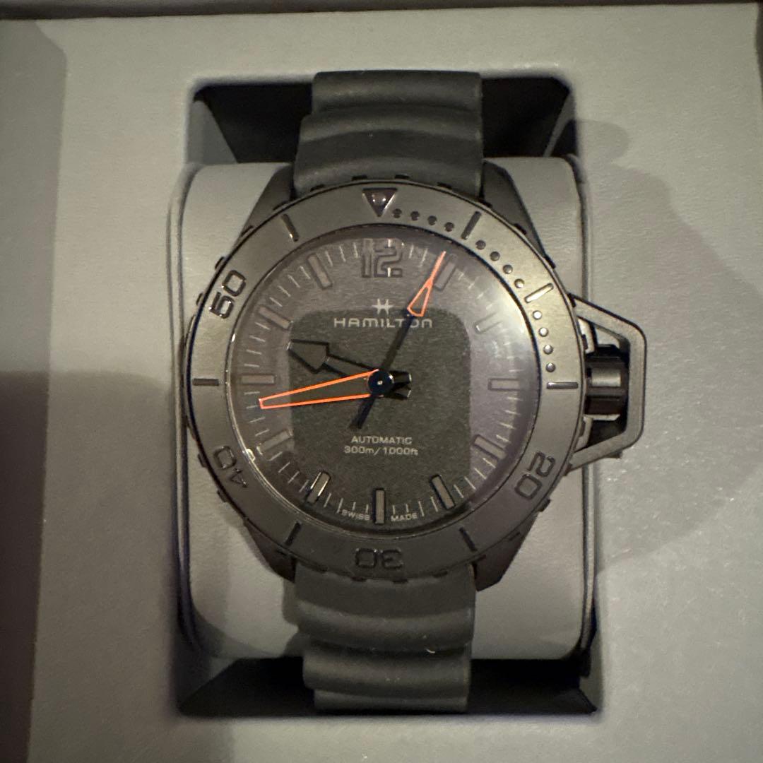 HAMILTON ハミルトン オープンウォーター H778450ブラック