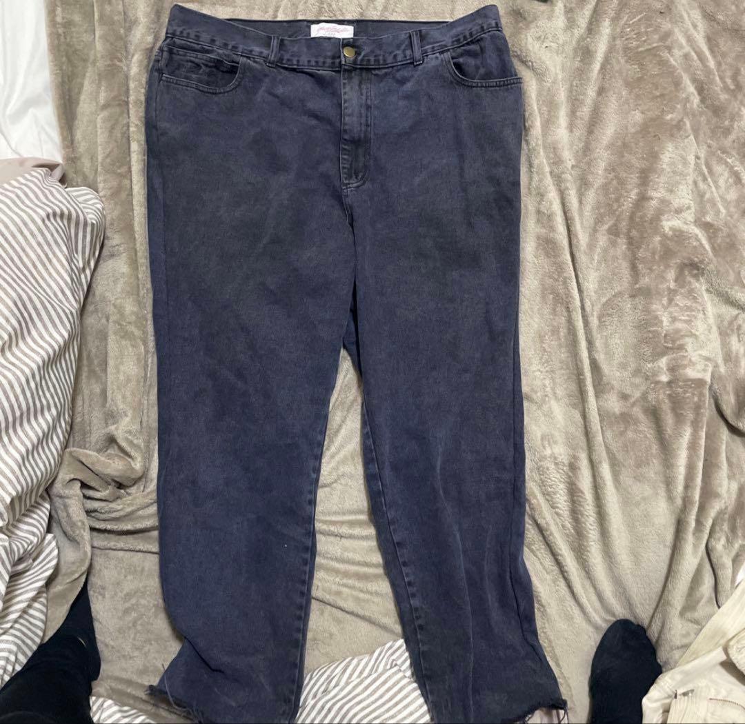 ヤードセール　紫デニム