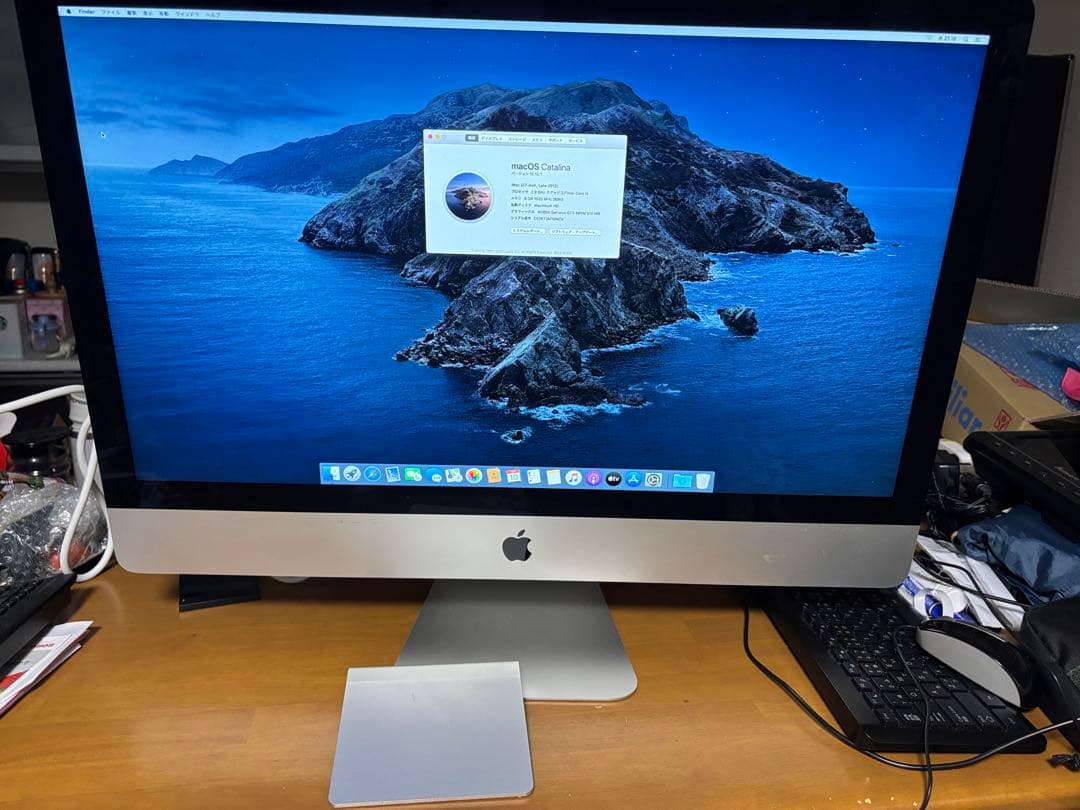 Macデスクトップ iMac 27inch late2012 i5 8GB 1TB