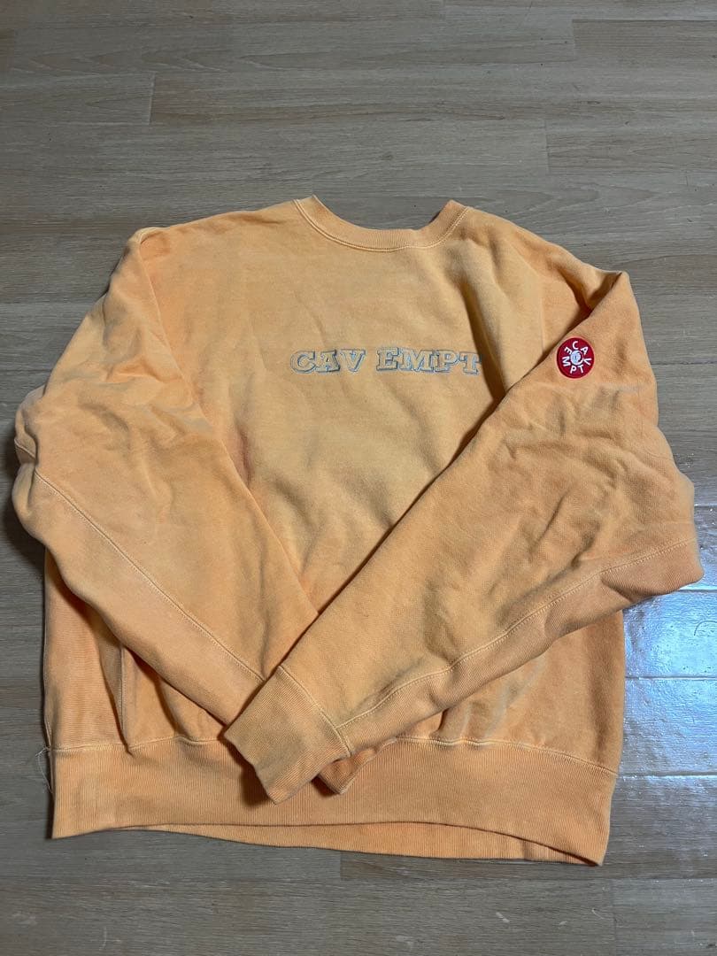 CAVEMPT 山吹色　クルーネック