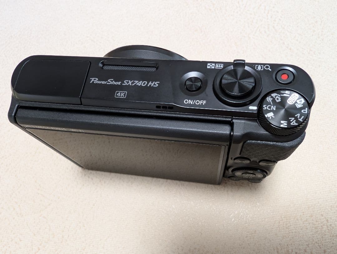 【美品】Canon PowerShot SX740 HS ブラック ケース付き