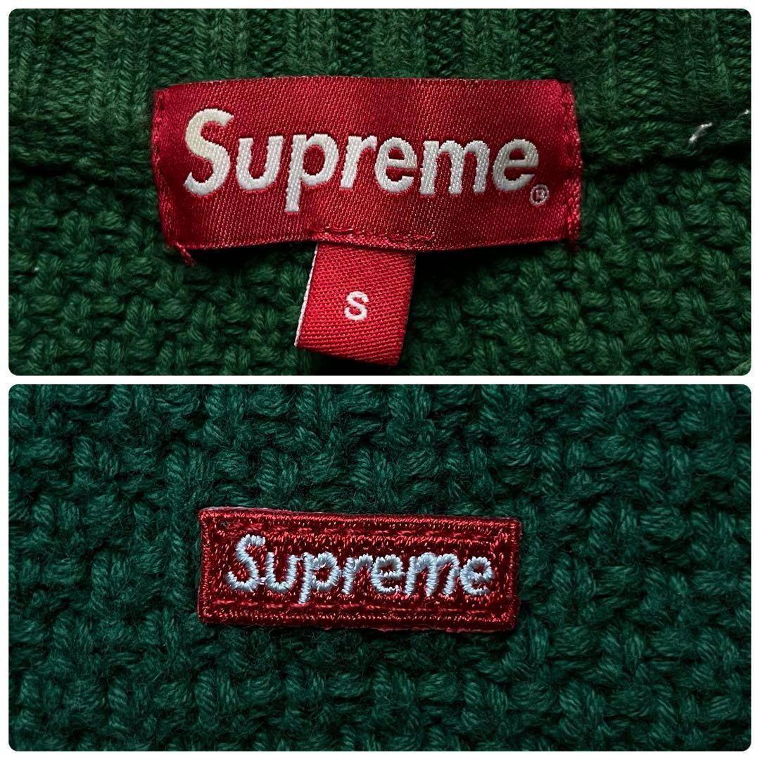 3309 U【希少モデル】シュプリーム☆スモールボックスロゴ ビッグロゴ ニット