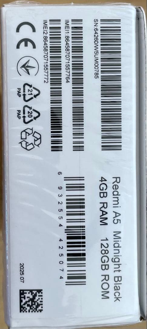 スマートフォン本体 Xiaomi Redmi A5