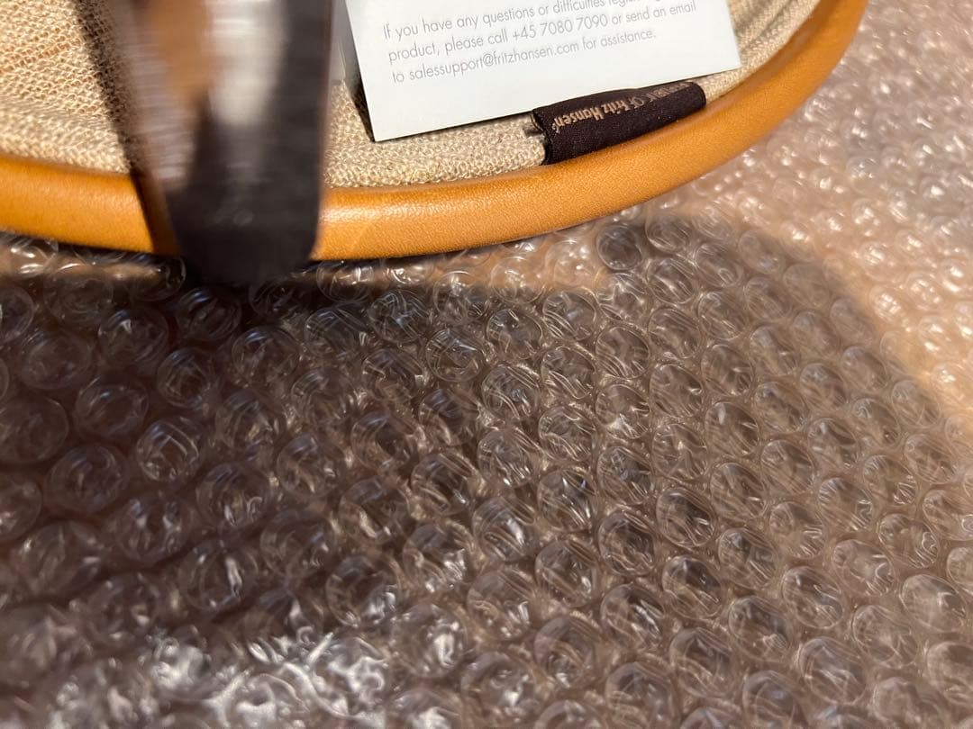 正規品 ドットスツール ワイルドレザーウォルナット/クローム脚【C】