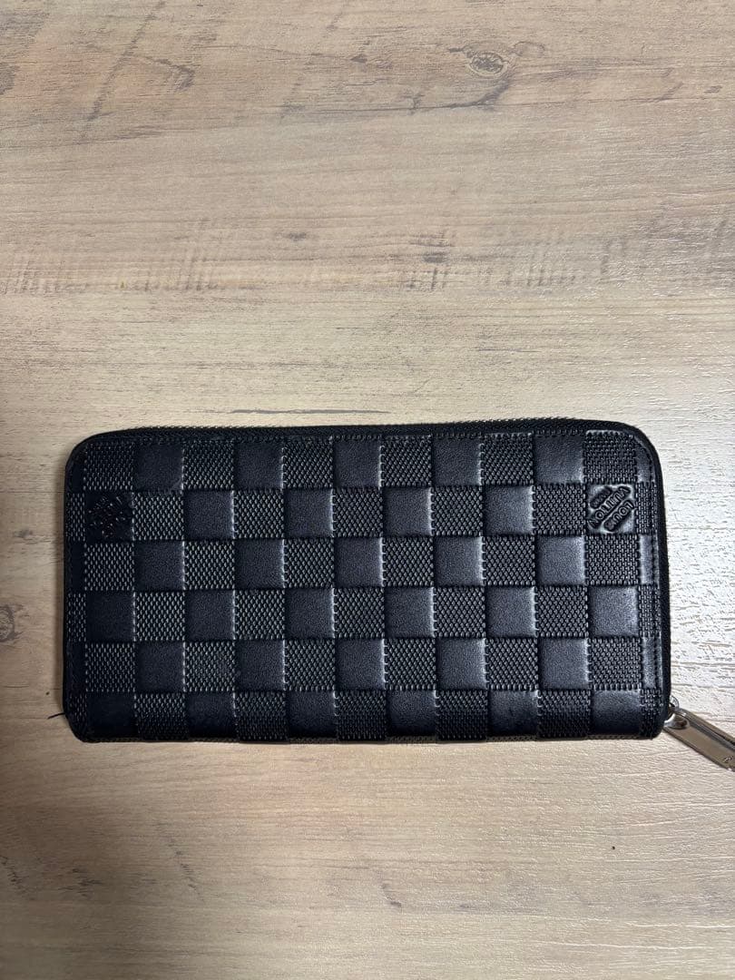 ルイ・ヴィトン　ダミエキャンバス ブラック長財布