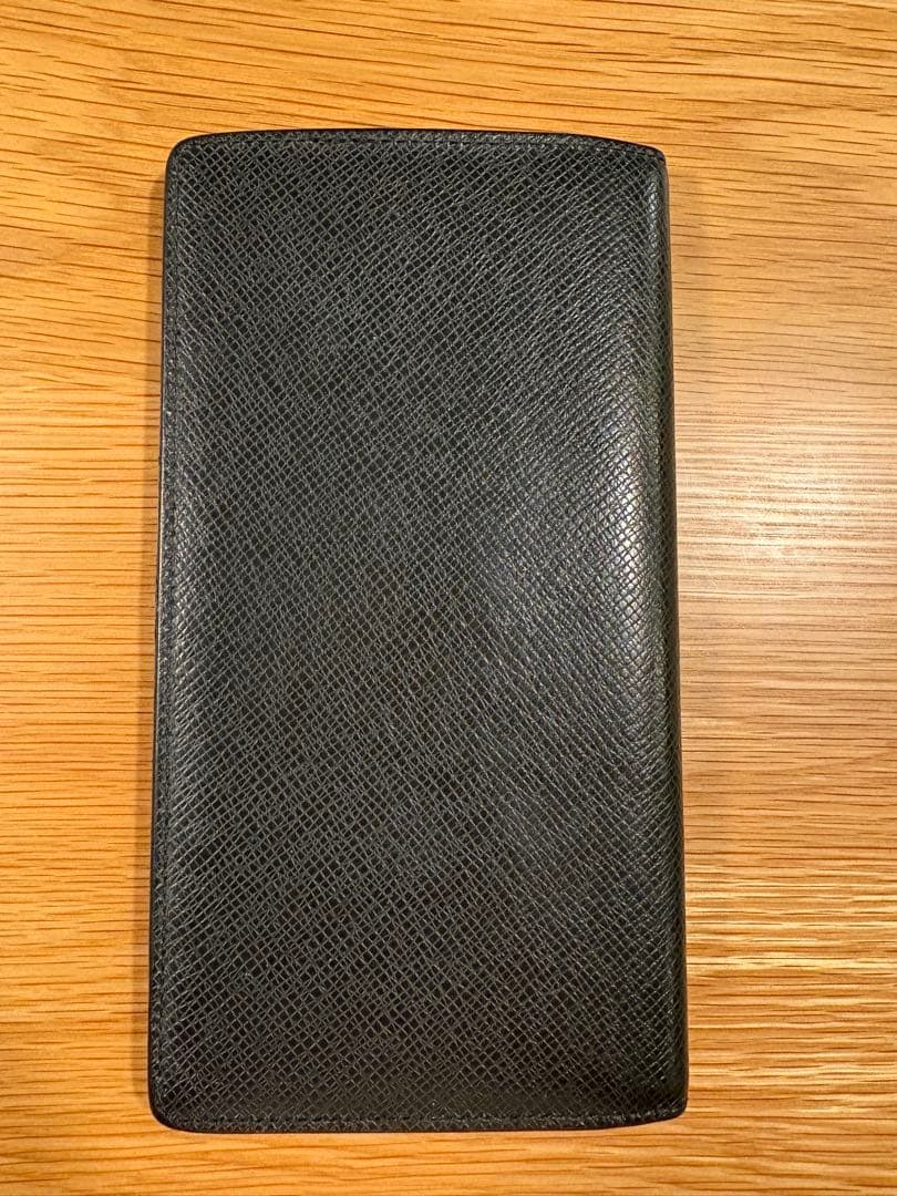 Louis Vuitton ブラック 長財布　ポルトフォイユ ブラザ