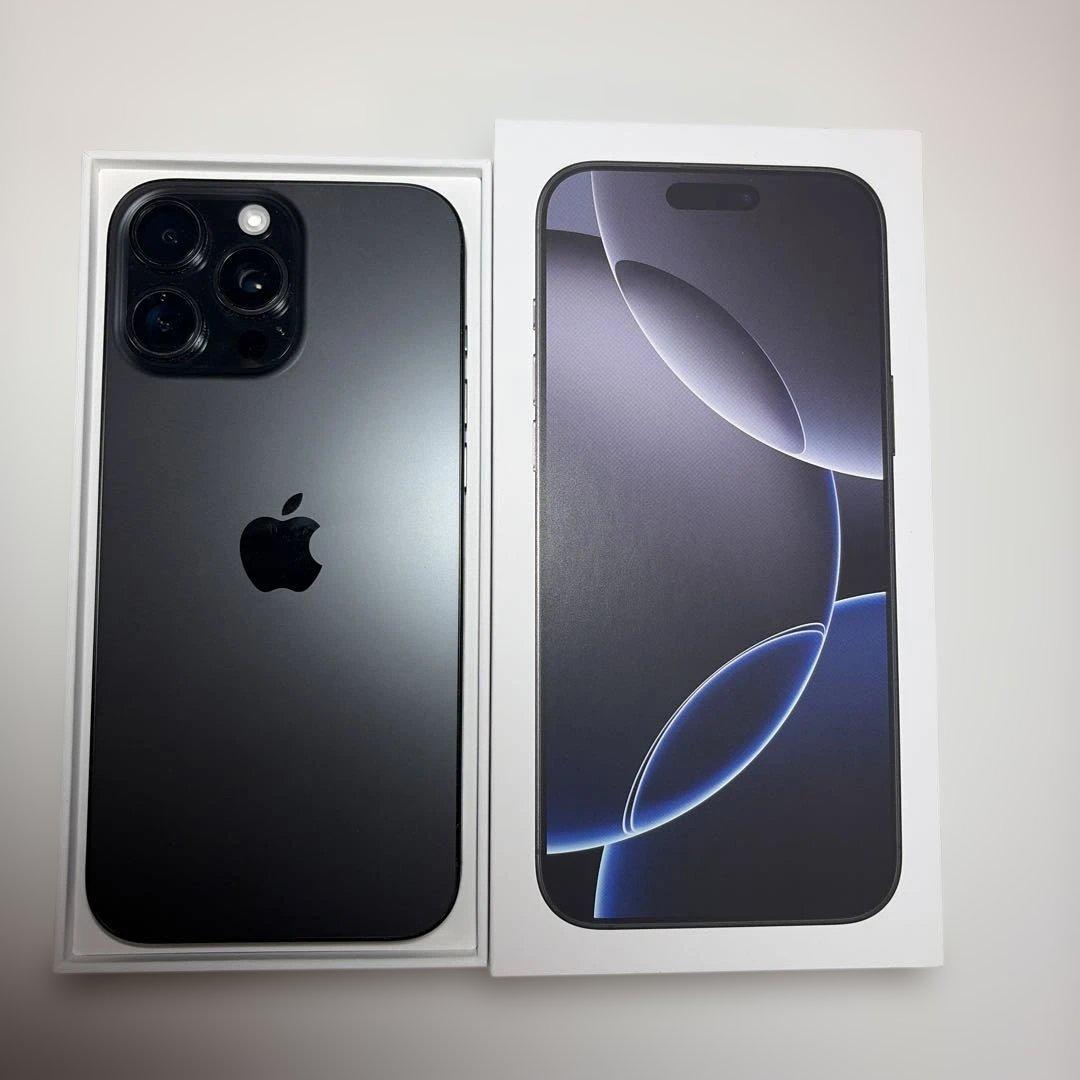 iPhone 16 ProMax. 256GB ブラックチタニウム