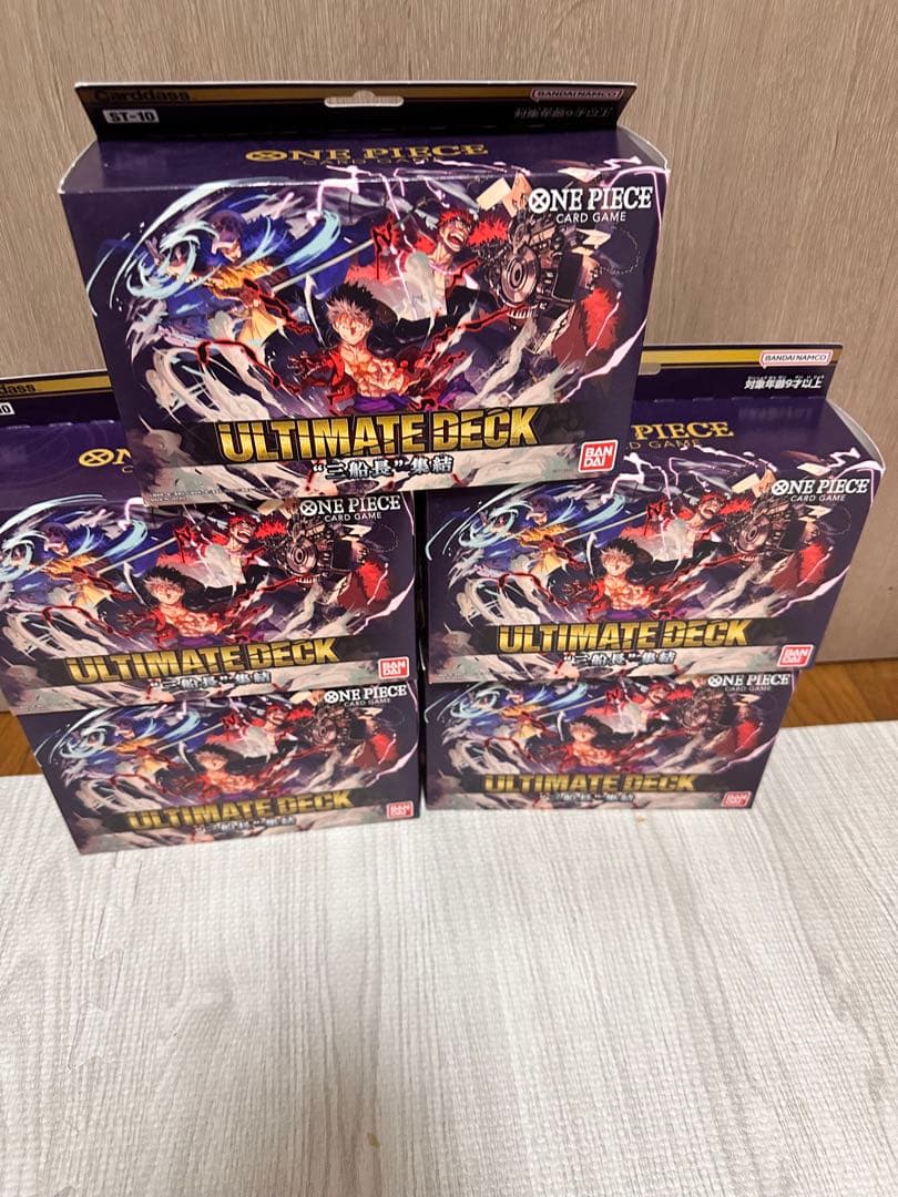 ONE PIECE ULTIMATE DECK 5個セット