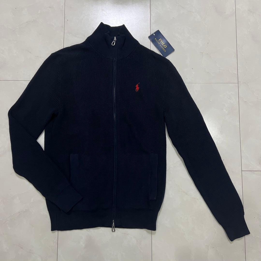 ラルフローレン　ジップニット　XS メンズ　RalphLauren