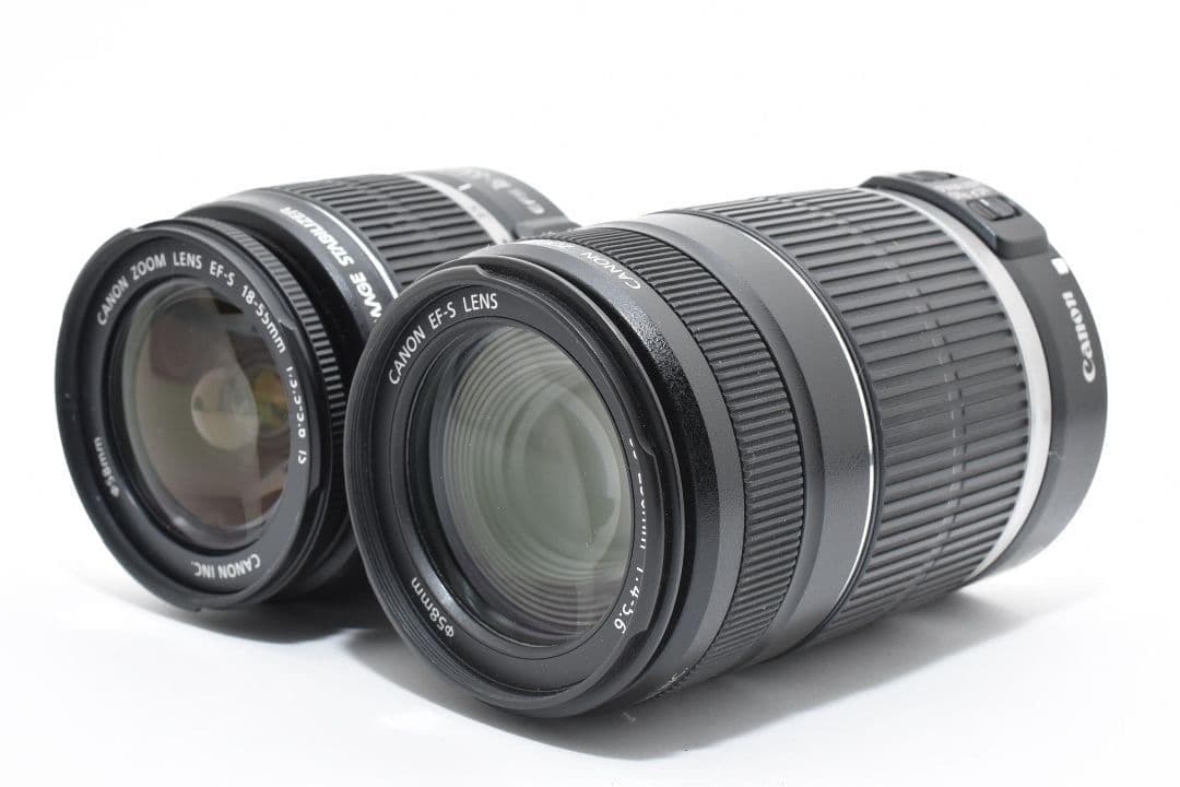 手ブレ補正付き ダブルレンズ✨キヤノン EOS Kiss X5✨美品 一眼レフ