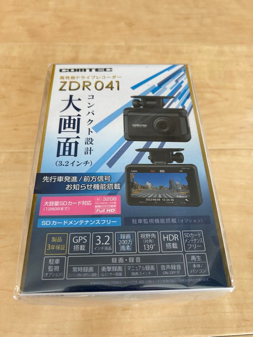 COMTEC ZDR041 ドライブレコーダー