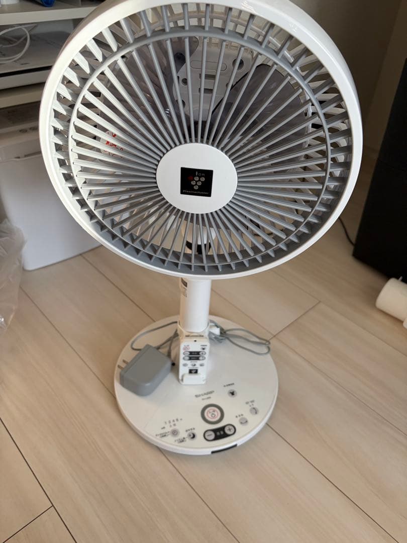 【箱付き】SHARP サーキュレーター PJ-L2DS-W ホワイト