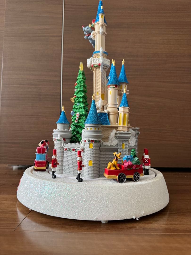 海外ディズニー クリスマスツリー LEDライト ミュージック