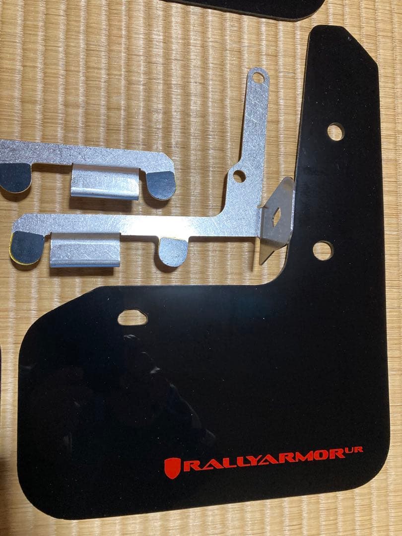 【未使用】スバルGVB/GVF専用 RALLYARMOR マッドフラップセット