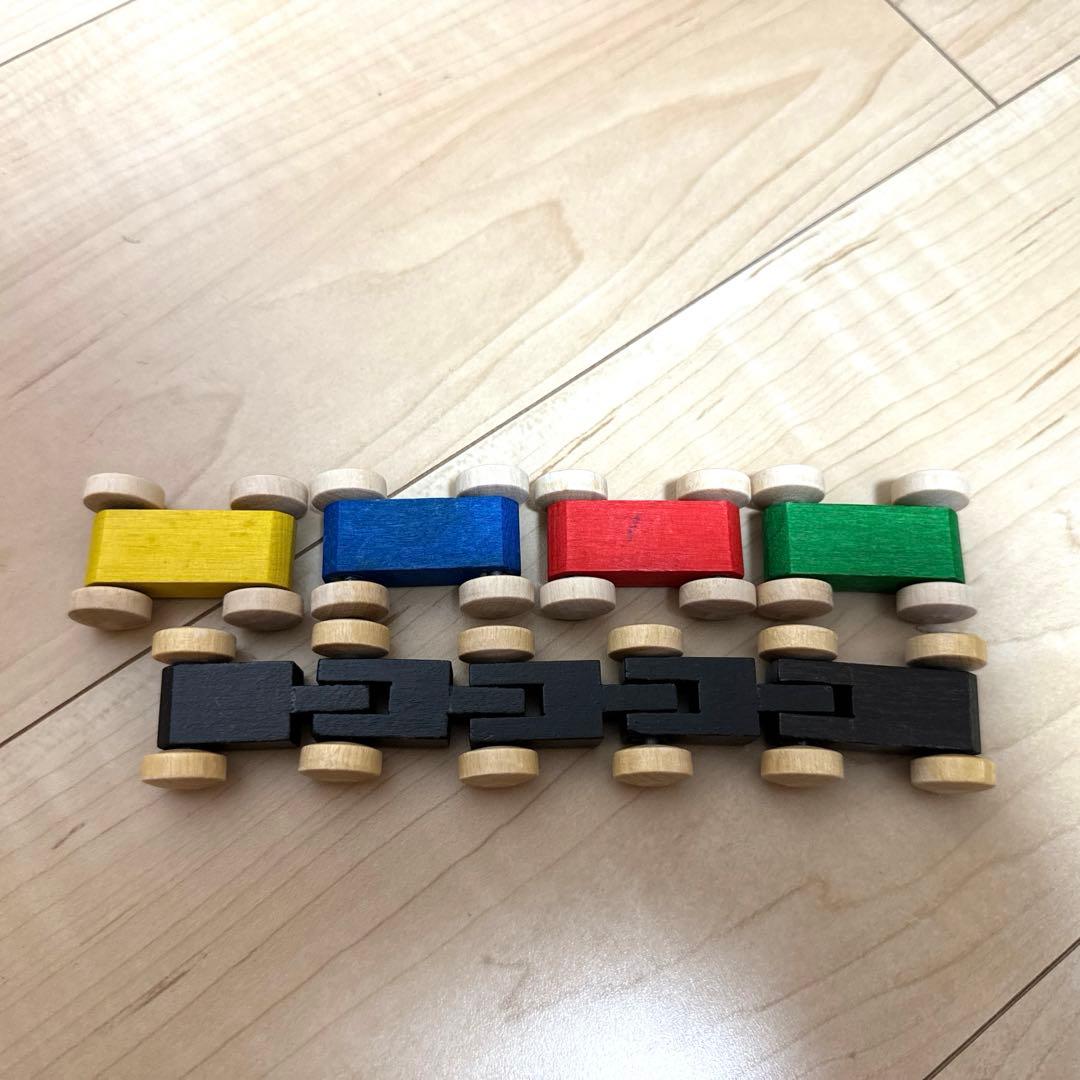 BECK社　ベック　木製 知育玩具 トレインカースロープ