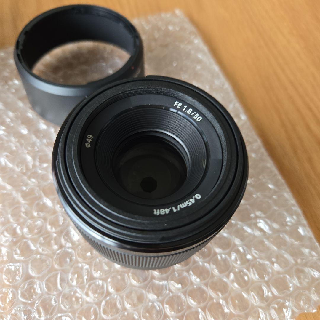 SONY FE 50mm F1.8 SEL50F18F 単焦点レンズ 美品