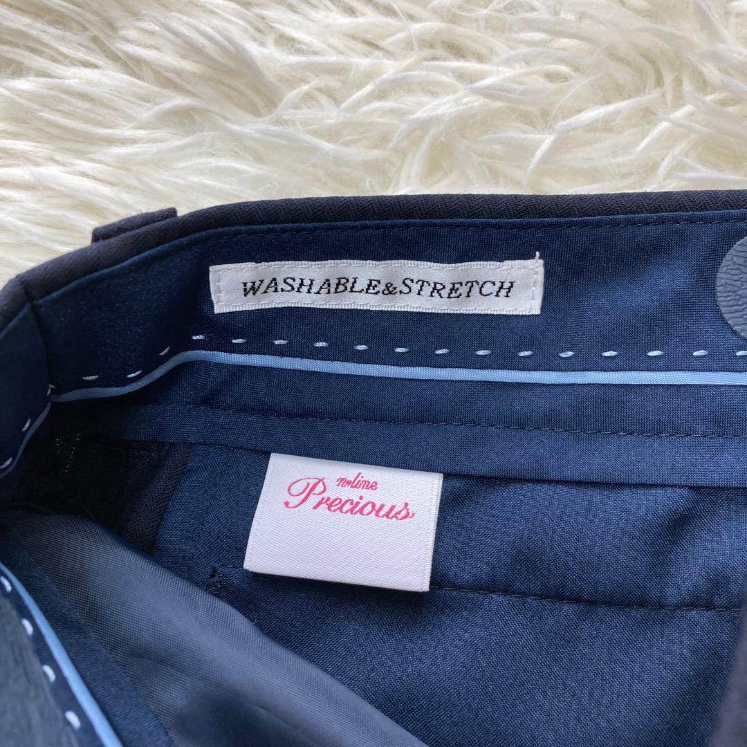 未使用あり✨エヌラインプレシャス 洗える 11号 ストライプ セットアップ