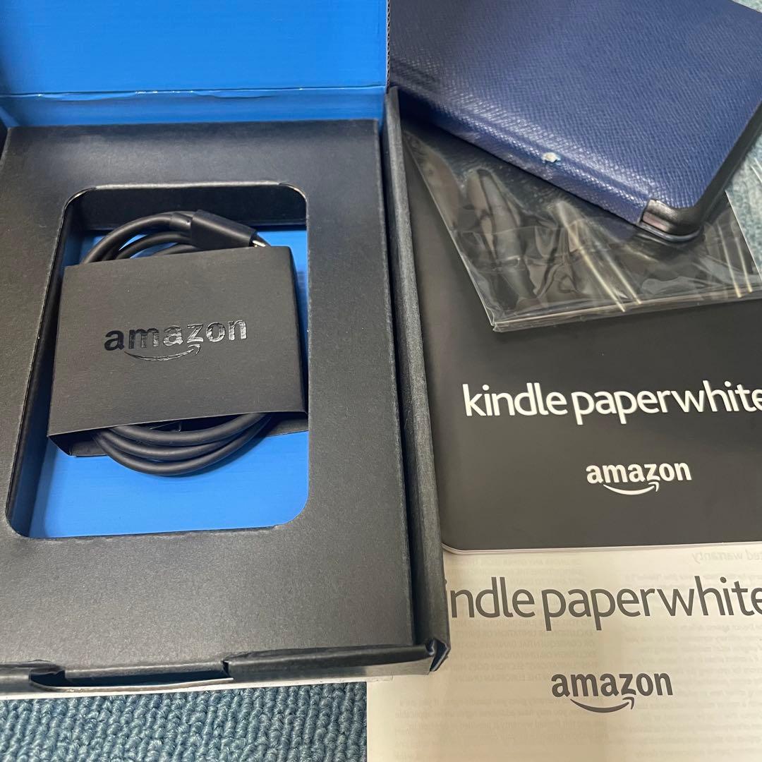 Kindle paperwhite 32GB カバー付き！美品