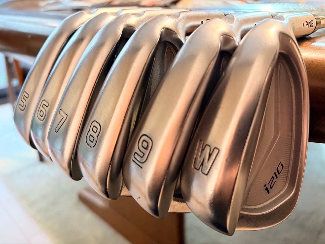 【タイムセール】ピン i210 アイアン 5-W 6本 モーダス105R