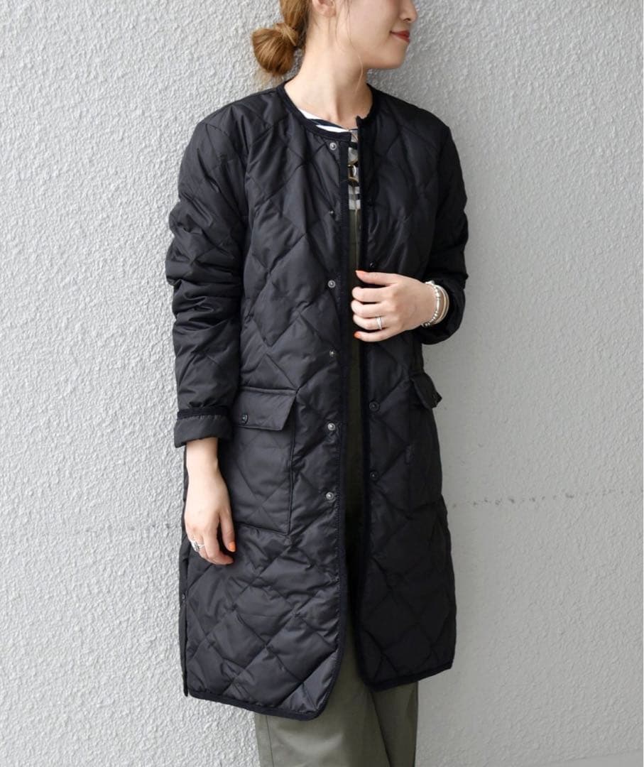 SHIPS any別注 TAION キルティングコート