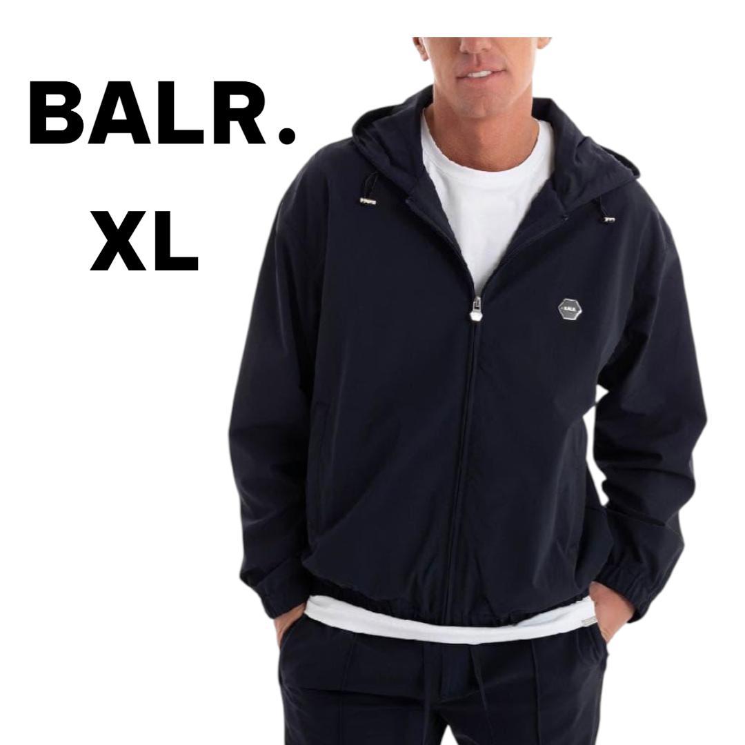 【BALR】ボーラー　トラックジャケット　パーカー　ネイビー　XL