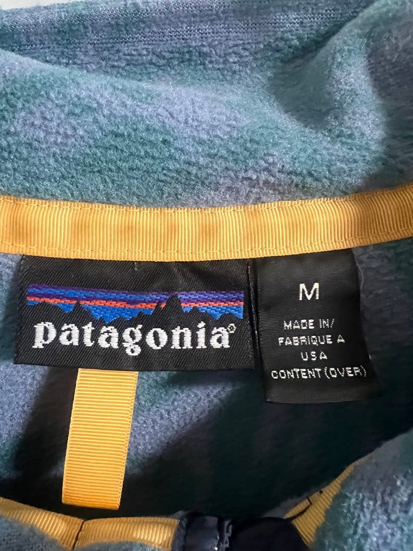 90s パタゴニア Patagonia 雪なしタグ スナップT 総柄
