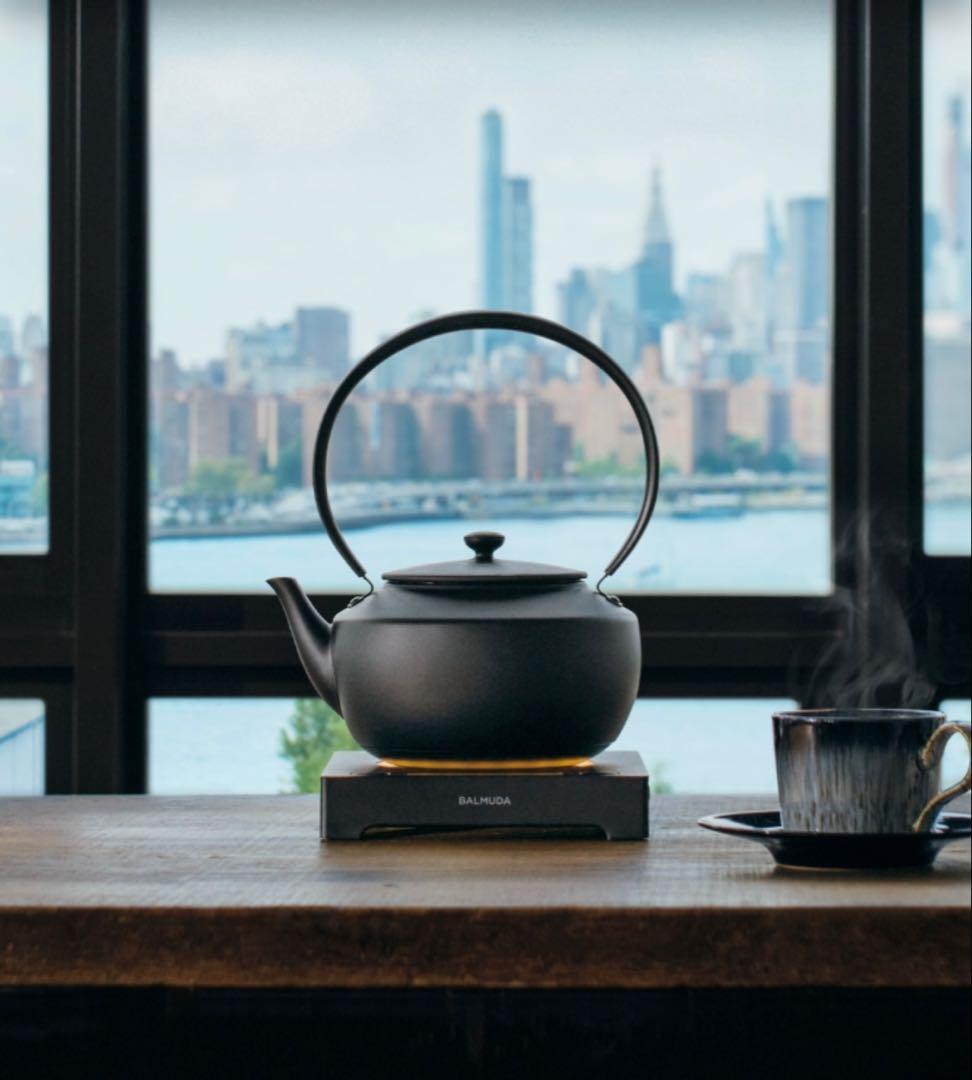 バルミューダ　ムーンケトル　温度調整機能付電気ケトル BK 定価27,500