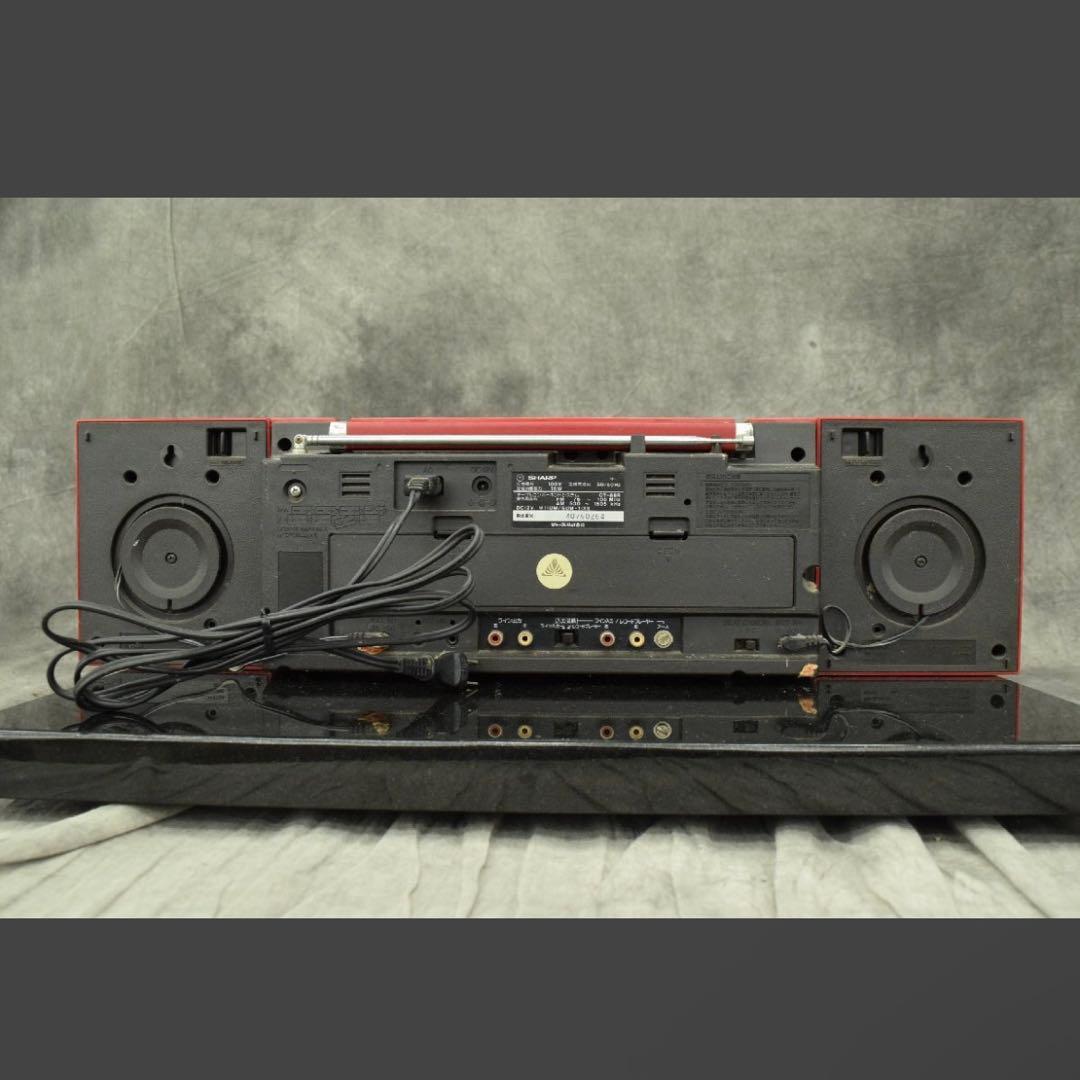 【送料無料】SHARP QT-88R シャープ ダブルラジカセ